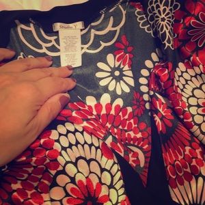 Studio Y midi dress touch of satin